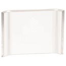 Clear Acrylic Crescent-2