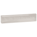 ADW10CL - 10" x 2" Clear Acrylic Desk Wedge