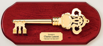 Key to the City Plaque - 16" x 7"