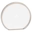 BAC013 - 6" x 5 1/2" Clear Round Acrylic