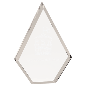 BAC032 - 5" x 7" Clear Diamond Acrylic