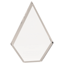 BAC033 - 5 3/4" x 8" Clear Diamond Acrylic