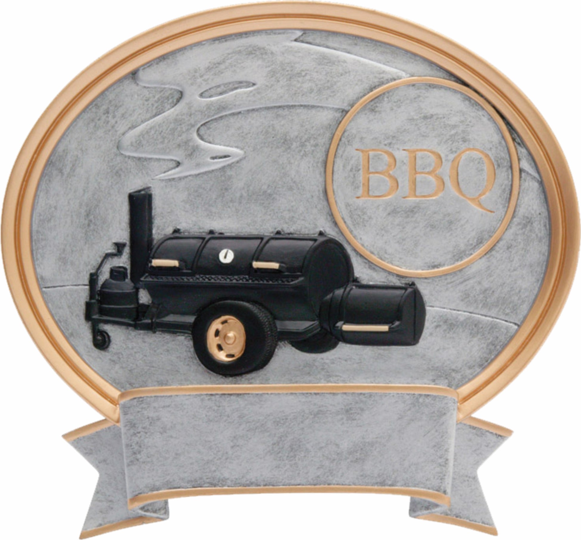 BBQ Smoker Cook Off Plaque 9x12