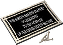 Economy Cast Aluminum Plaque with Stake Mount-2
