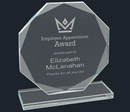 Octagon Clear Glass Award-1