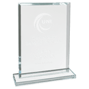 CGS31 - 7" Rectangle Clear Glass Award