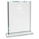 CGS33 - 8 1/2" Rectangle Clear Glass Award