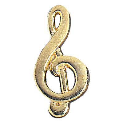 Music Clef Chenille Pins - Case of 25