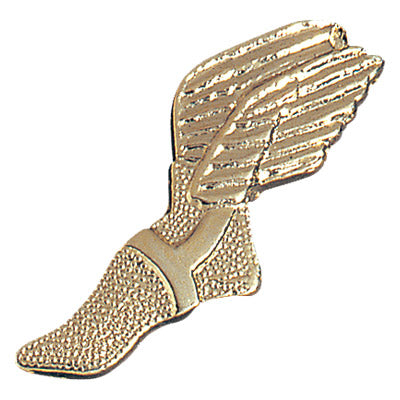 Winged Foot Chenille Pins - Case of 25