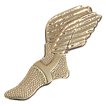 Winged Foot Chenille Pins - Case of 25