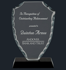 Shield Facet Glass on Black Base-1