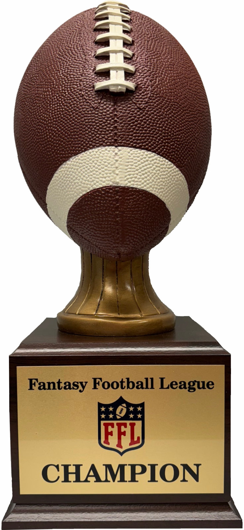 FFL Trophy with Full Color Football