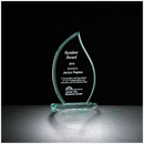 G2302 - 7 1/2" Flame Series Glass Award
