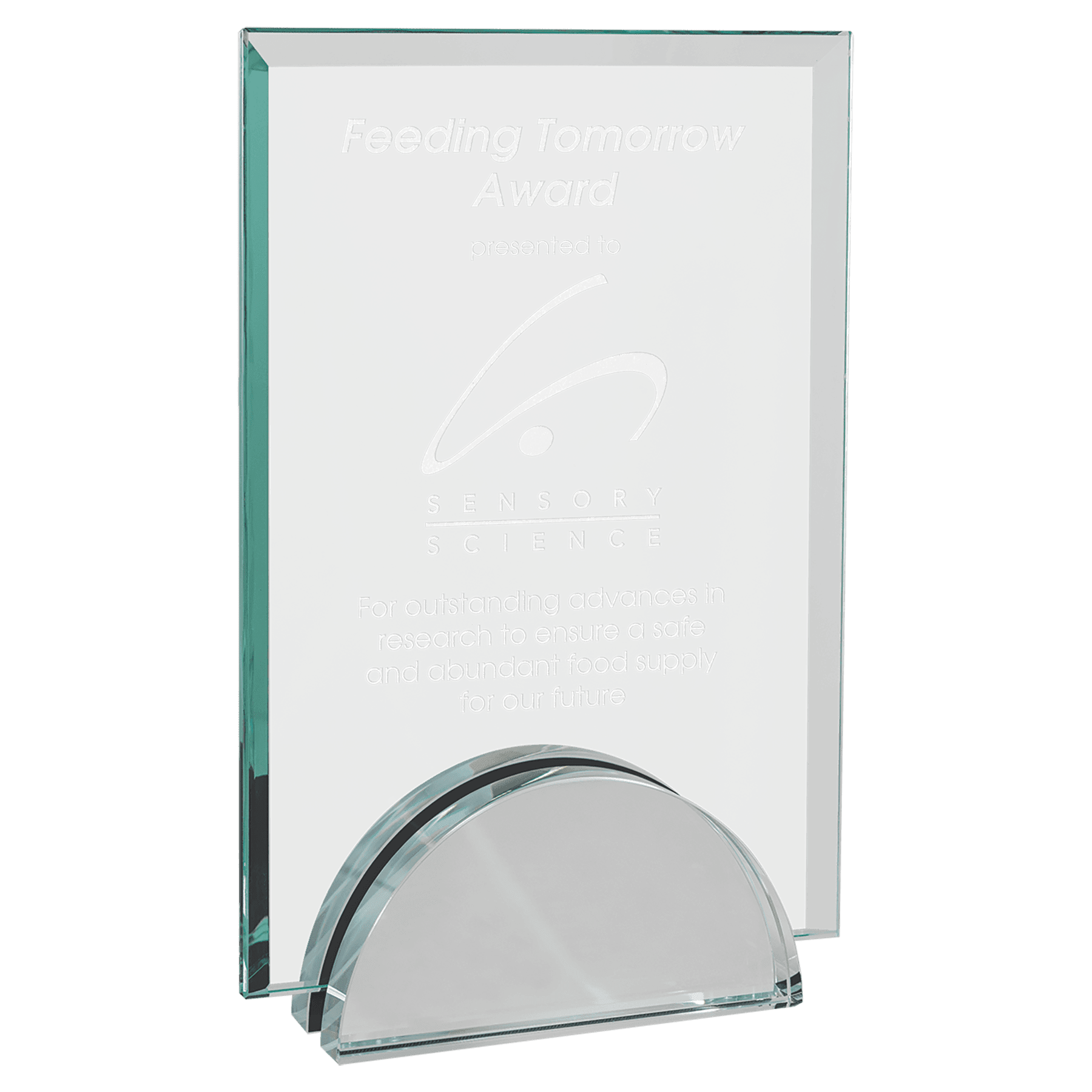 G2605 - 5" x 7 1/4" Apex Series Glass Award