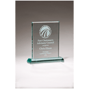 G2642 - 6" x 7" Premium Series Jade Glass Award