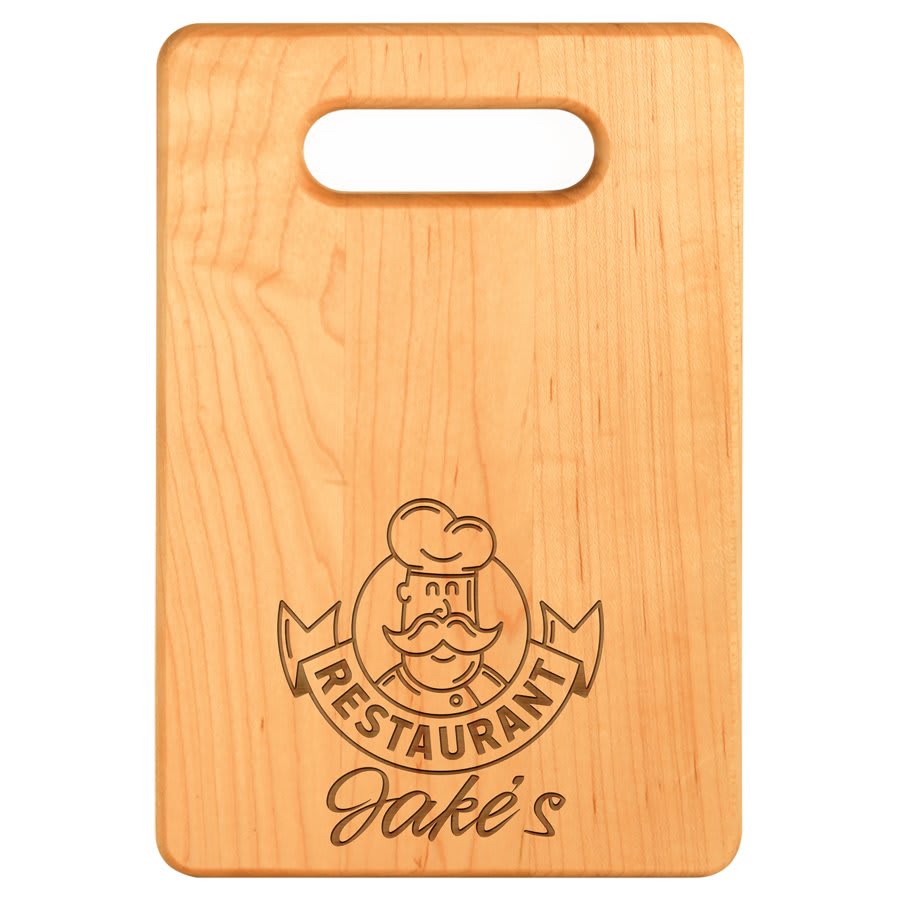 Maple Cutting Board Made in USA - 3 Sizes Available