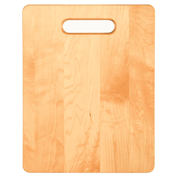 Maple Cutting Board Made in USA - 3 Sizes Available