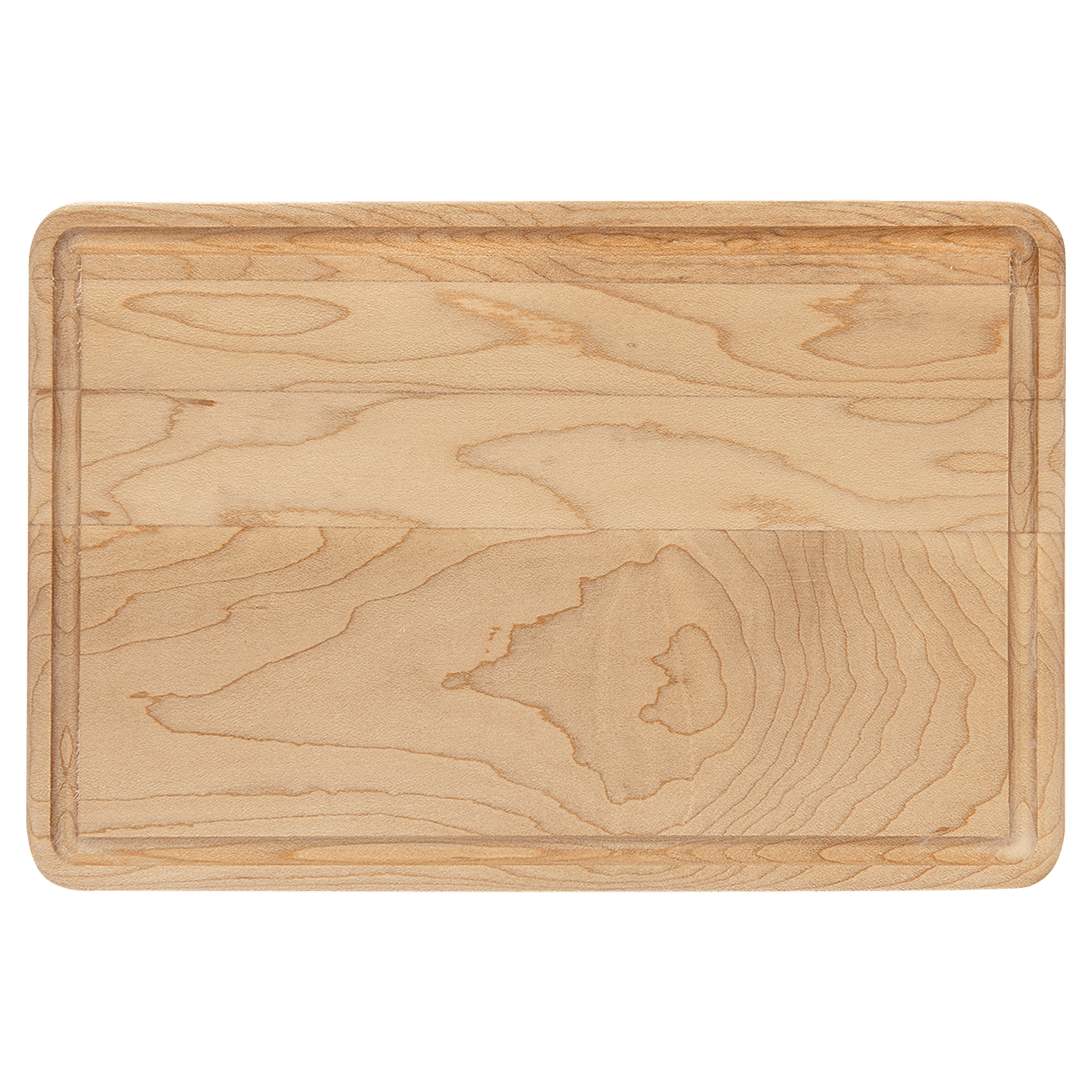 Maple Cutting Board with Drip Ring - 3 Sizes Available - 0