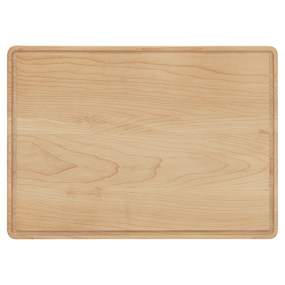 Maple Cutting Board with Drip Ring - 3 Sizes Available