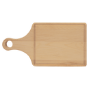 Maple Cutting Board Paddle Shape with Drip Ring 13 1/2" x 7"