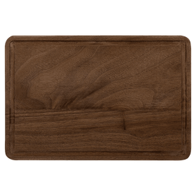 Walnut Cutting Board with Drip Ring - 3 Sizes Available - 0