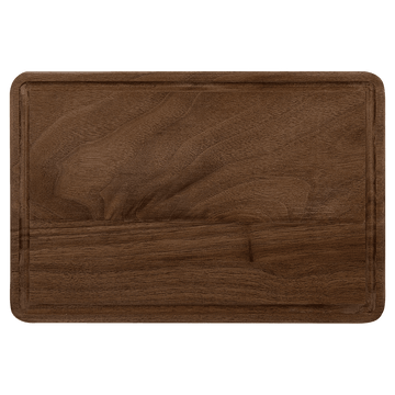Walnut Cutting Board with Drip Ring - 3 Sizes Available - 0