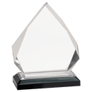 IMP301S - 5 1/4" x 6 3/4" Silver Diamond Impress Acrylic