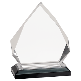 IMP301S - 5 1/4" x 6 3/4" Silver Diamond Impress Acrylic