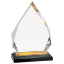 IMP302G - 5 1/4" x 7 3/4" Gold Diamond Impress Acrylic