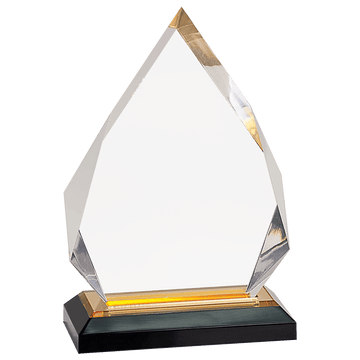 IMP302G - 5 1/4" x 7 3/4" Gold Diamond Impress Acrylic