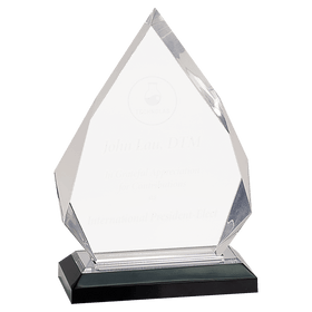 IMP302S - 5 1/4" x 7 3/4" Silver Diamond Impress Acrylic