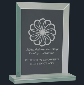 Rectangle Jade Glass Award