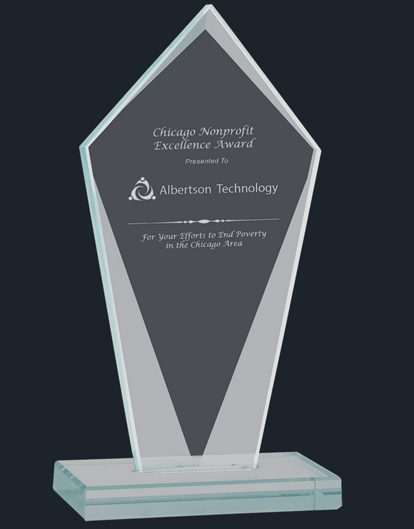 Diamond Jade Glass Award