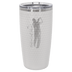 Polar Camel 20 oz. White or Pink Golf Tumbler with Dimples and Slider Lid