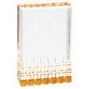 MR31G - 3 1/2" x 5" Gold Mirage Acrylic