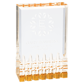 MR31G - 3 1/2" x 5" Gold Mirage Acrylic