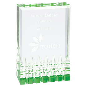 MR31GN - 3 1/2" x 5" Green Mirage Acrylic