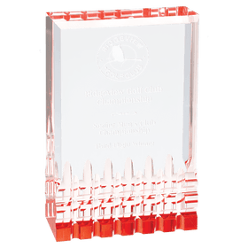 MR31RD - 3 1/2" x 5" Red Mirage Acrylic