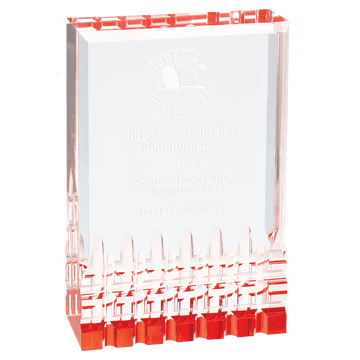 MR31RD - 3 1/2" x 5" Red Mirage Acrylic