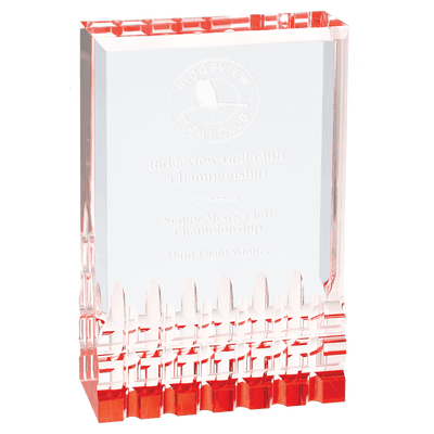 MR31RD - 3 1/2" x 5" Red Mirage Acrylic