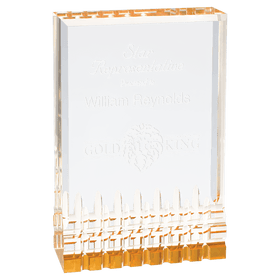 MR32G - 4 1/4" x 6" Gold Mirage Acrylic