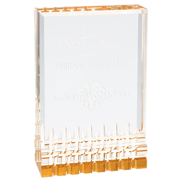 MR32G - 4 1/4" x 6" Gold Mirage Acrylic