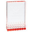 MR32RD - 4 1/4" x 6" Red Mirage Acrylic

