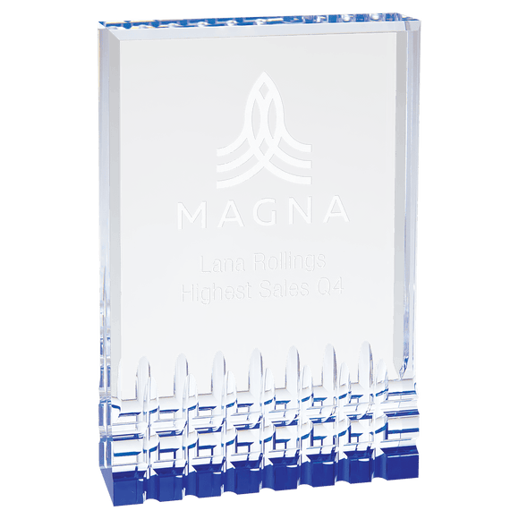 MR33BU - 5" x 7" Blue Mirage Acrylic