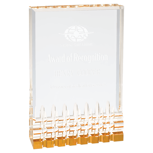 MR33G - 5" x 7" Gold Mirage Acrylic