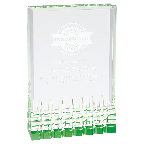 MR33GN - 5" x 7" Green Mirage Acrylic