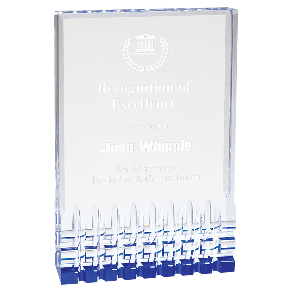 MR34BU - 6" x 8" Blue Mirage Acrylic