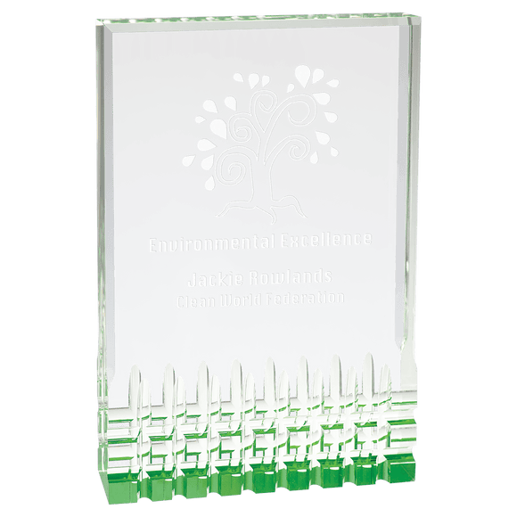 MR34GN - 6" x 8" Green Mirage Acrylic