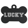 Laserable Anodized Aluminum Bone Pet Tag - Large