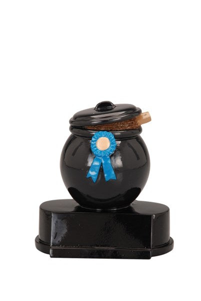 Full Color Chili Pot Resin Trophy